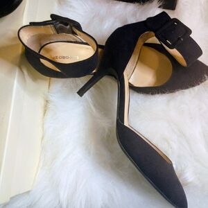 Navy Blue Suede Liz Claiborne BlWomen's Heels